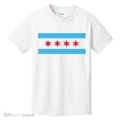 Chicago Flag Kids T-Shirt
