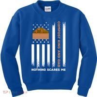 Composting For Compost Gardener Farmer Composting Lover Gift Kids Sweatshirt thumb 0