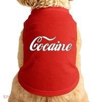 Cocaine Funny Doggie Tank thumb 0