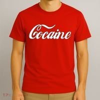Cocaine Funny T-Shirt thumb 3