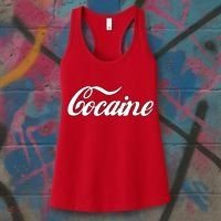 Cocaine Funny Women's Tank Top thumb 3