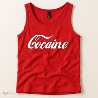 Cocaine Funny Tank Top thumb 2
