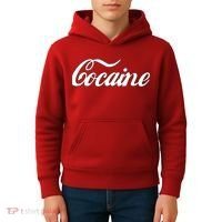 Cocaine Funny Kids Hoodie thumb 4