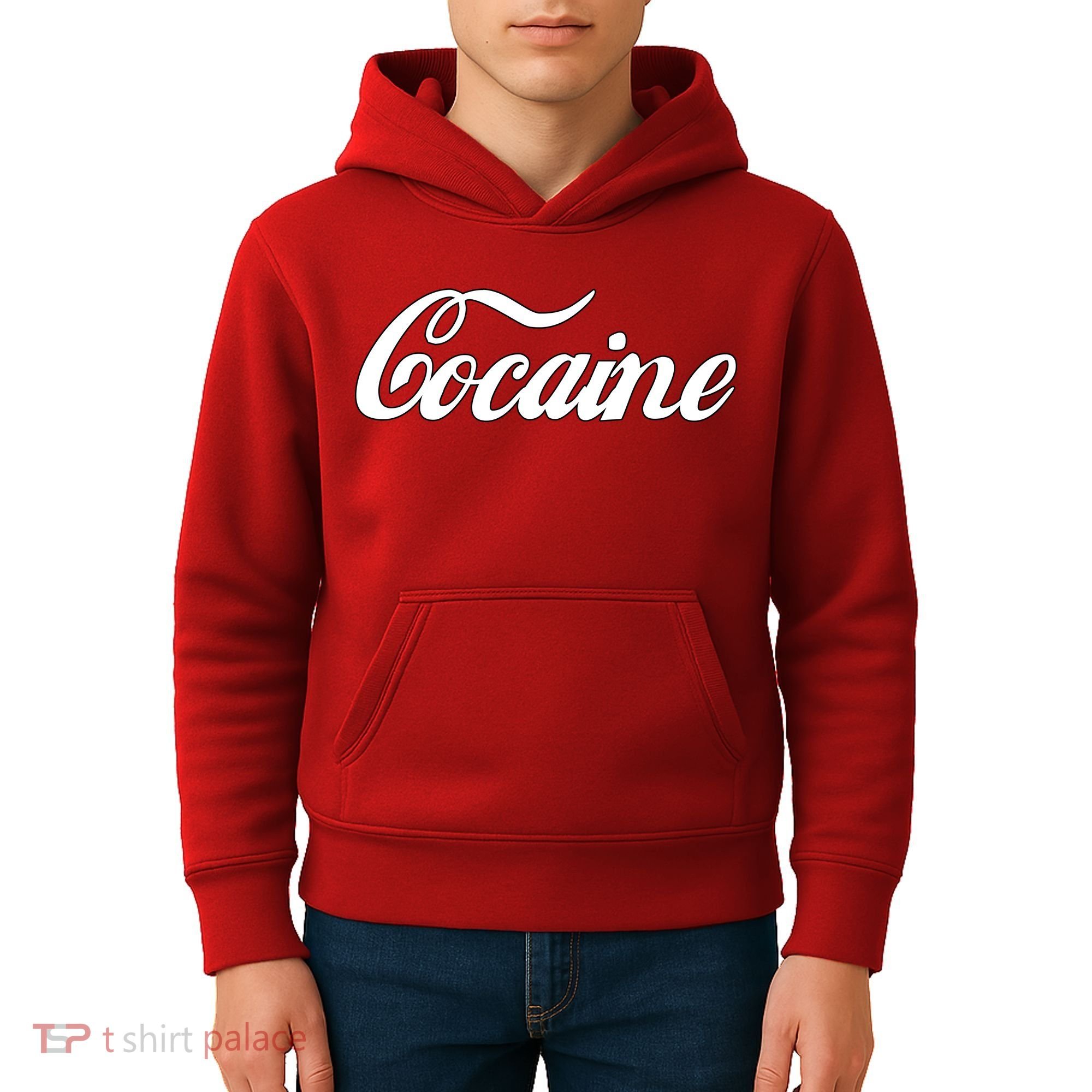 Cocaine Funny Kids Hoodie