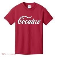 Cocaine Funny Kids T-Shirt thumb 0