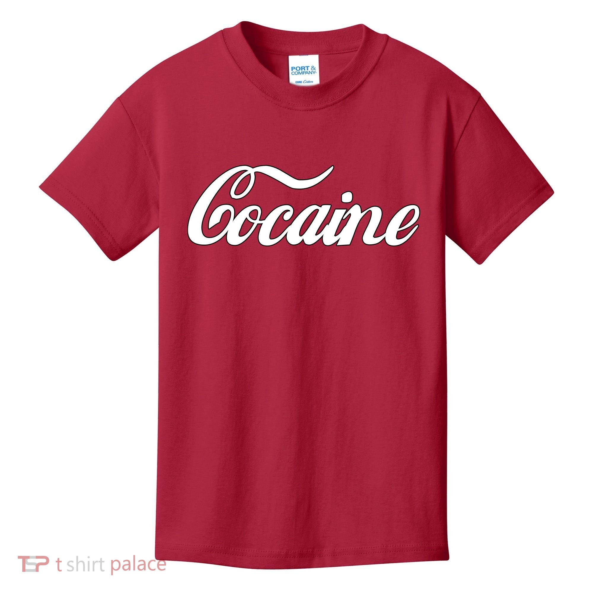 Cocaine Funny Kids T-Shirt