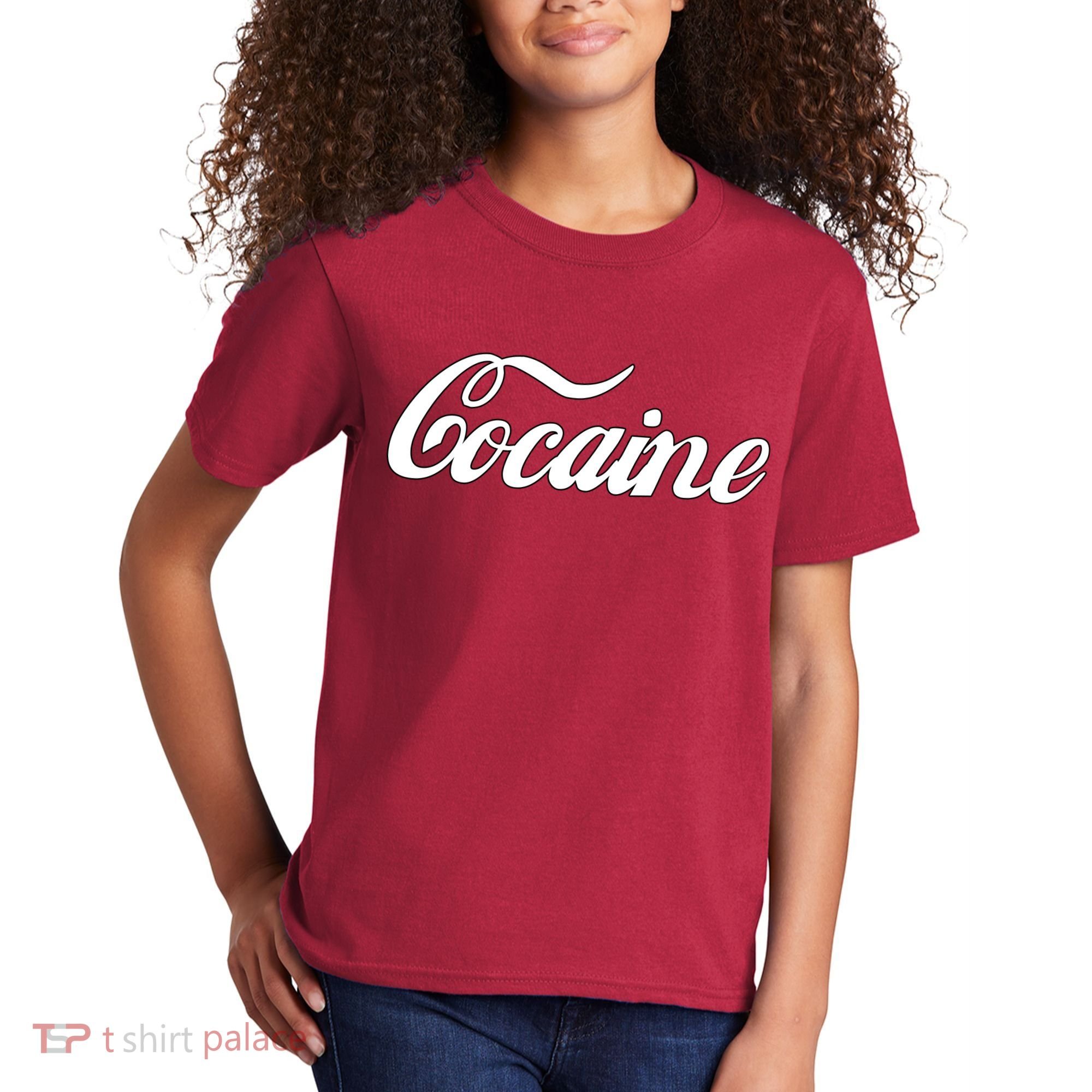 Cocaine Funny Kids T-Shirt