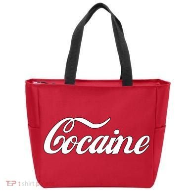 Cocaine Funny Tote Bag