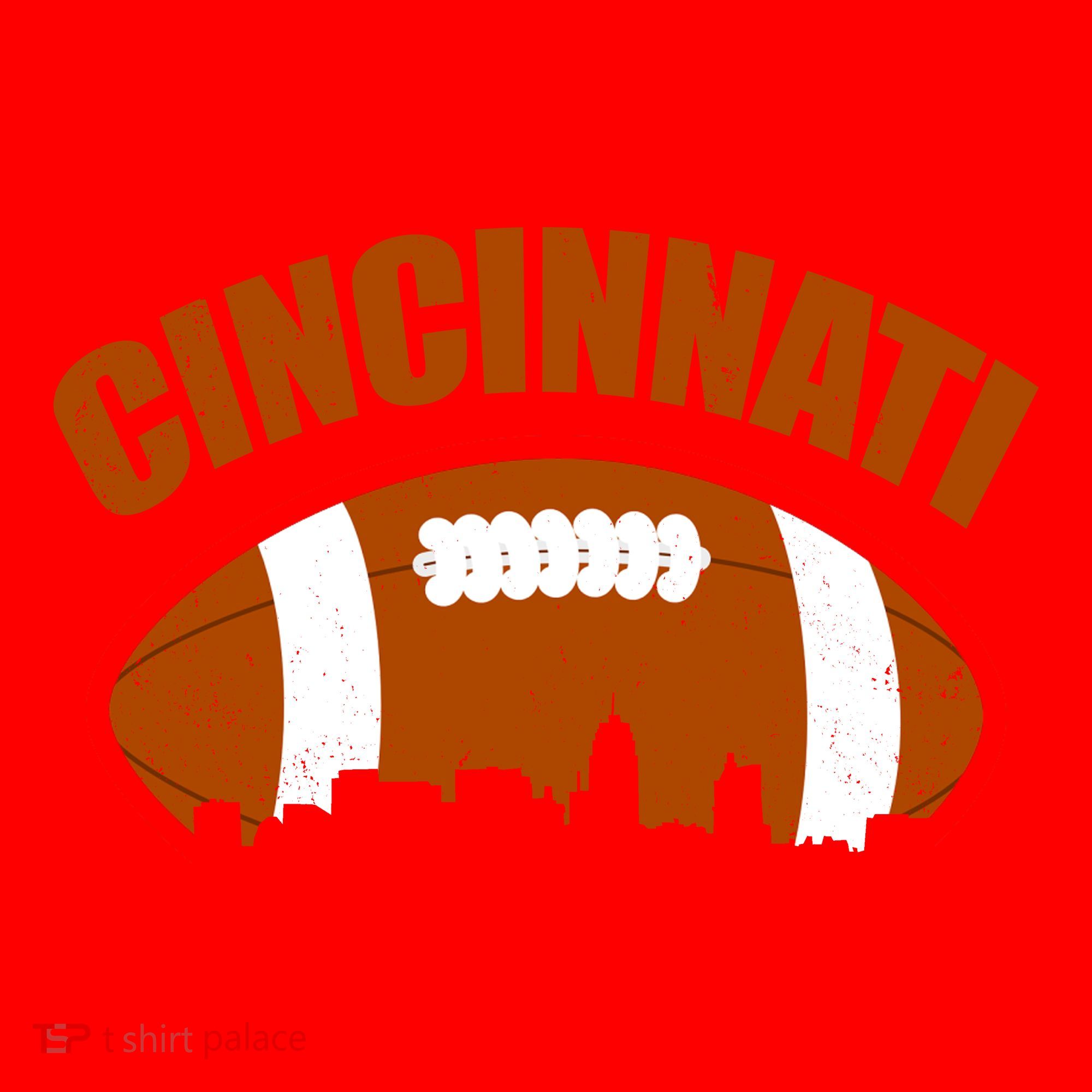 Cincinnati Football Santa Hat