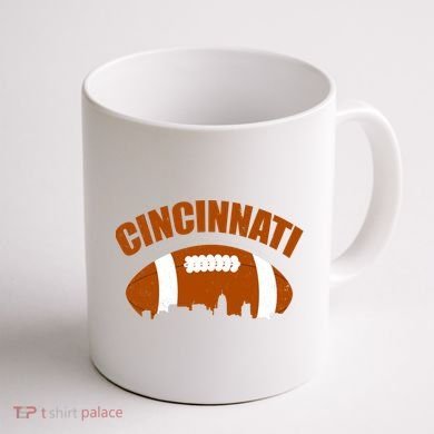 Cincinnati Football Coffee Mug back