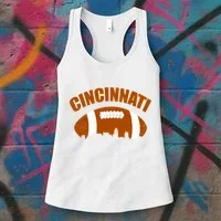 Cincinnati Football Women's Tank Top thumb 3