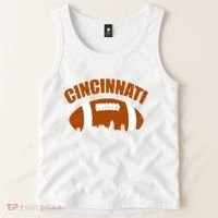 Cincinnati Football Tank Top thumb 2