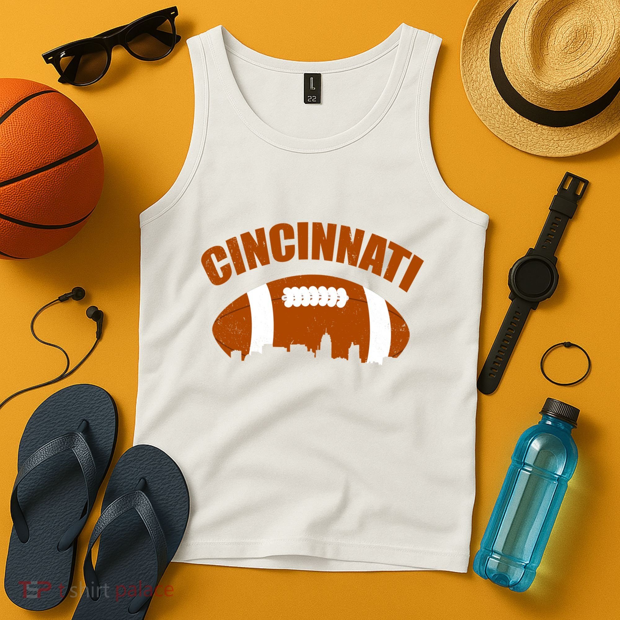 Cincinnati Football Tank Top