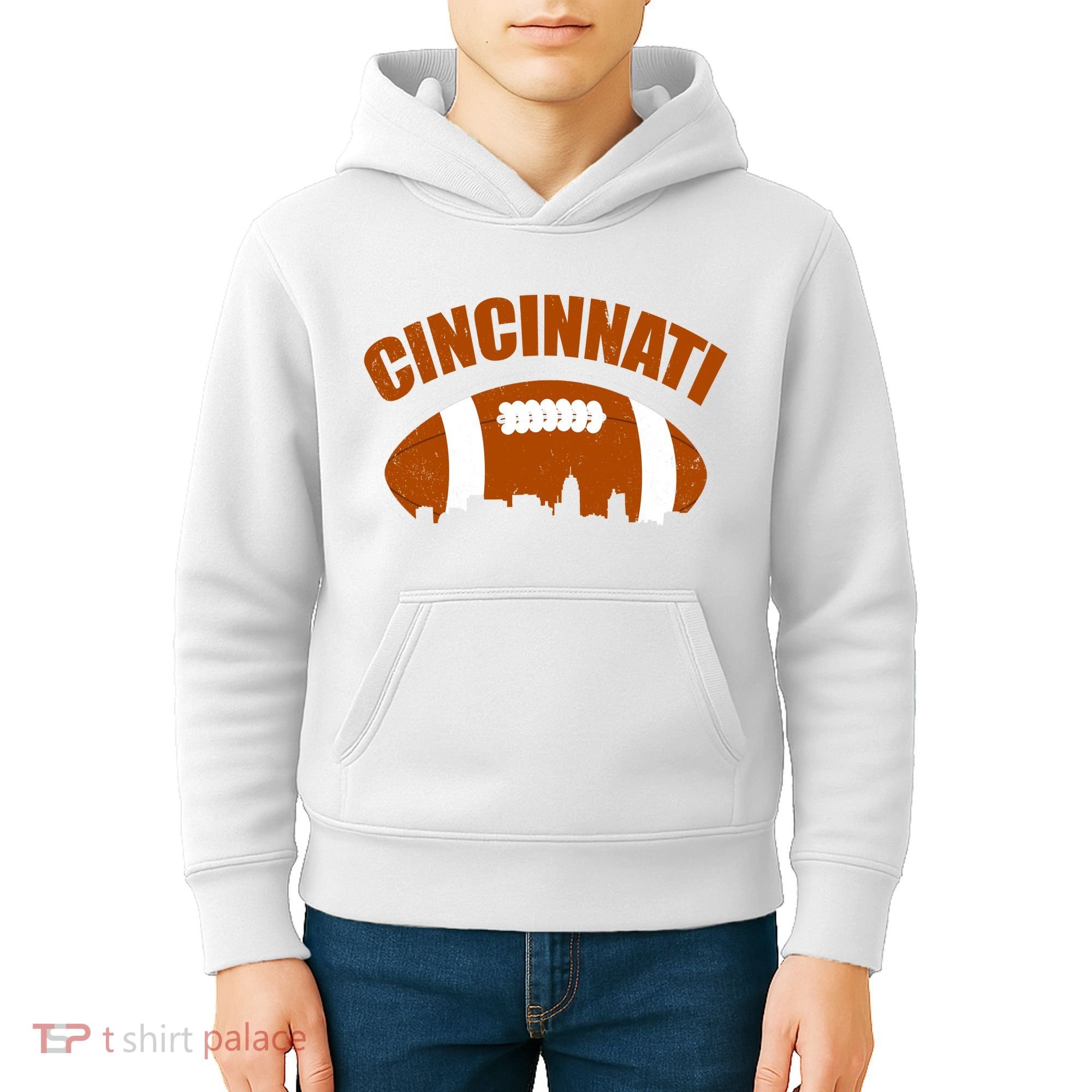 Cincinnati Football Kids Hoodie