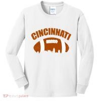 Cincinnati Football Kids Long Sleeve Shirt thumb 0
