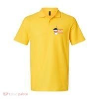 Cute Funny Coffee Teach Repeat Teacher Life Coffee Lover Polo thumb 0