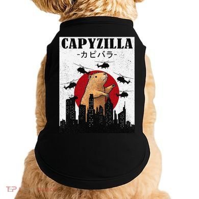 Capybara Funny Capybara Rodent Capyzilla Funny Doggie Tank