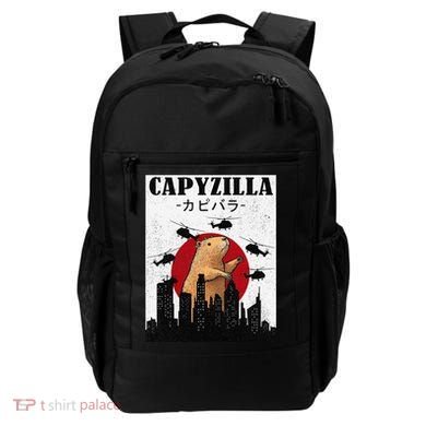 Capybara Funny Capybara Rodent Capyzilla Funny Backpack