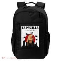 Capybara Funny Capybara Rodent Capyzilla Funny Backpack thumb 0