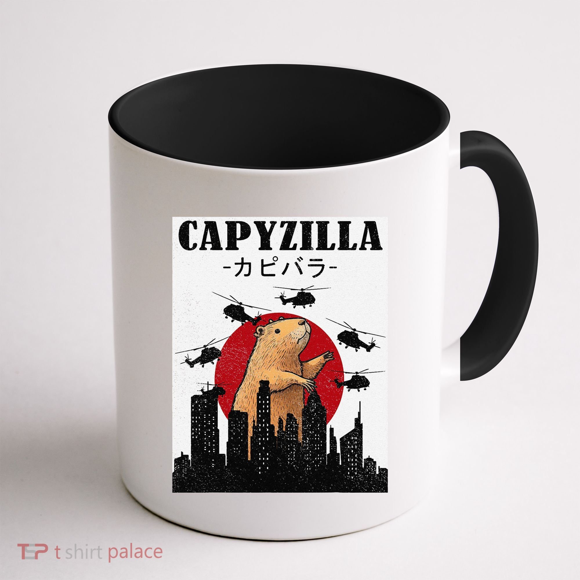 Capybara Funny Capybara Rodent Capyzilla Funny Coffee Mug
