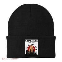 Capybara Funny Capybara Rodent Capyzilla Funny Beanie thumb 0