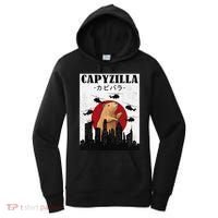 Capybara Funny Capybara Rodent Capyzilla Funny Women's Hoodie thumb 0