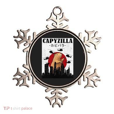 Capybara Funny Capybara Rodent Capyzilla Funny Ornament