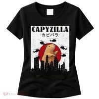 Capybara Funny Capybara Rodent Capyzilla Funny Women's T-Shirt thumb 0