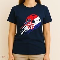 Croatia Flag Croatian Soccer Football Fan T-Shirt thumb 4