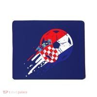 Croatia Flag Croatian Soccer Football Fan Mousepad thumb 0
