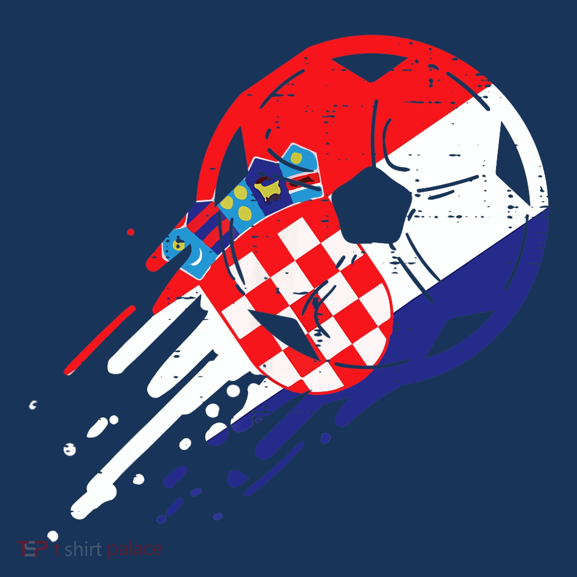 Croatia Flag Croatian Soccer Football Fan Mousepad