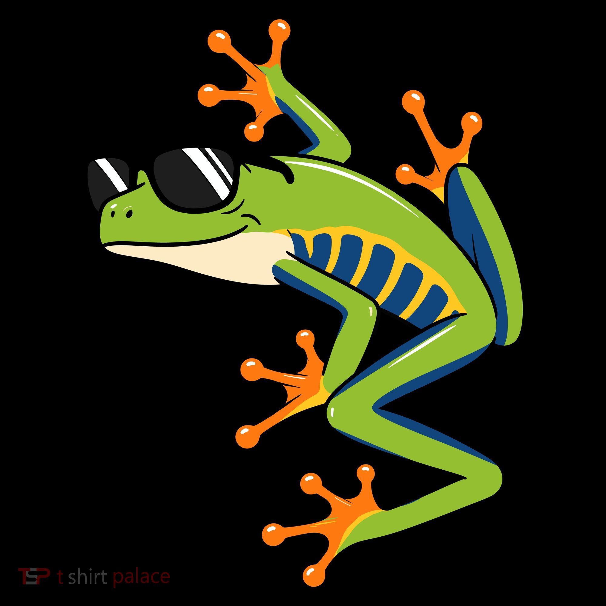 Cool Fun Cartoon Frog Sunglasses Summer Beach Coffee Mug