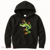 Cool Fun Cartoon Frog Sunglasses Summer Beach Kids Hoodie thumb 0