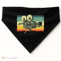 Cool Filmmaker Camera Movie Making Filmmaking USA-Made Doggie Bandana thumb 0