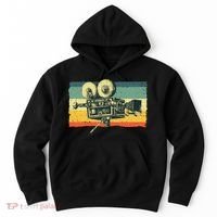 Cool Filmmaker Camera Movie Making Filmmaking Hoodie thumb 0