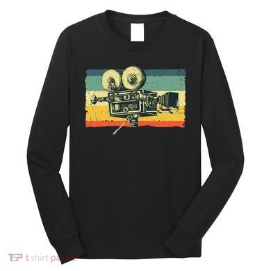 Cool Filmmaker Camera Movie Making Filmmaking Long Sleeve Shirt