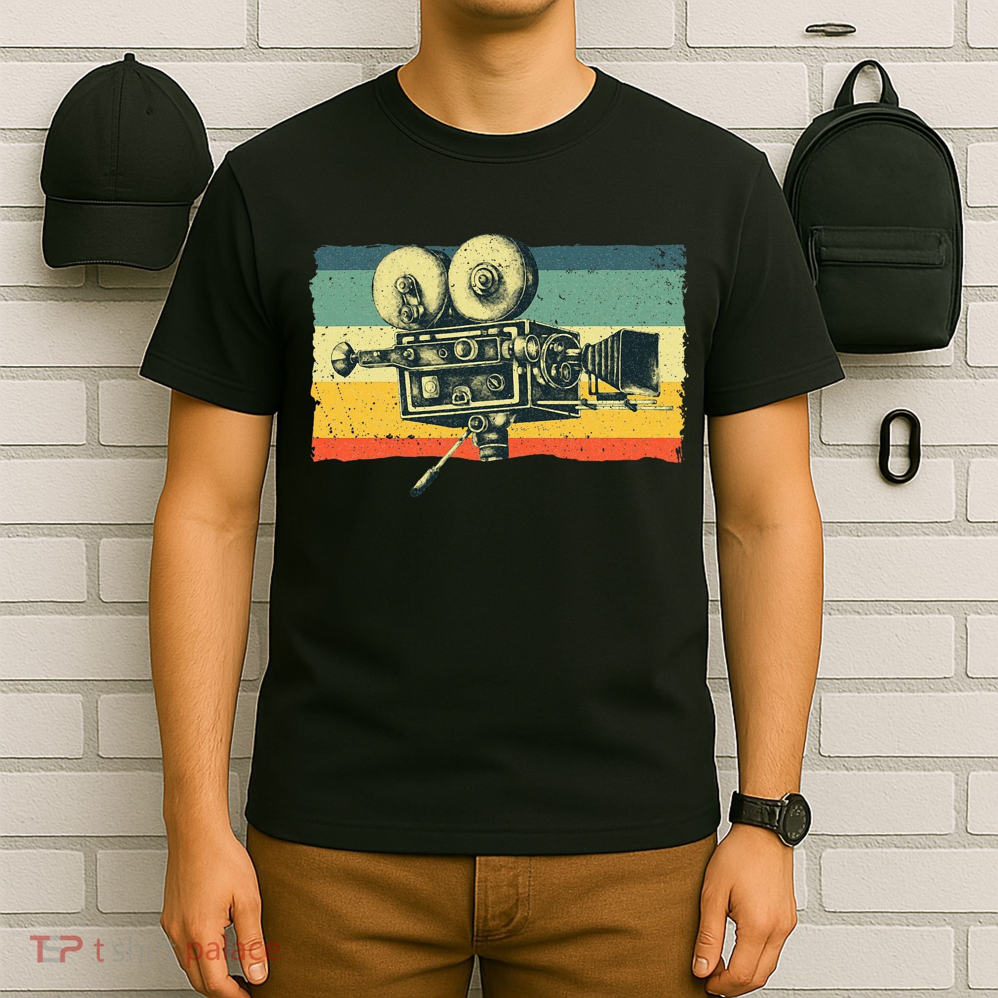 Cool Filmmaker Camera Movie Making Filmmaking T-Shirt