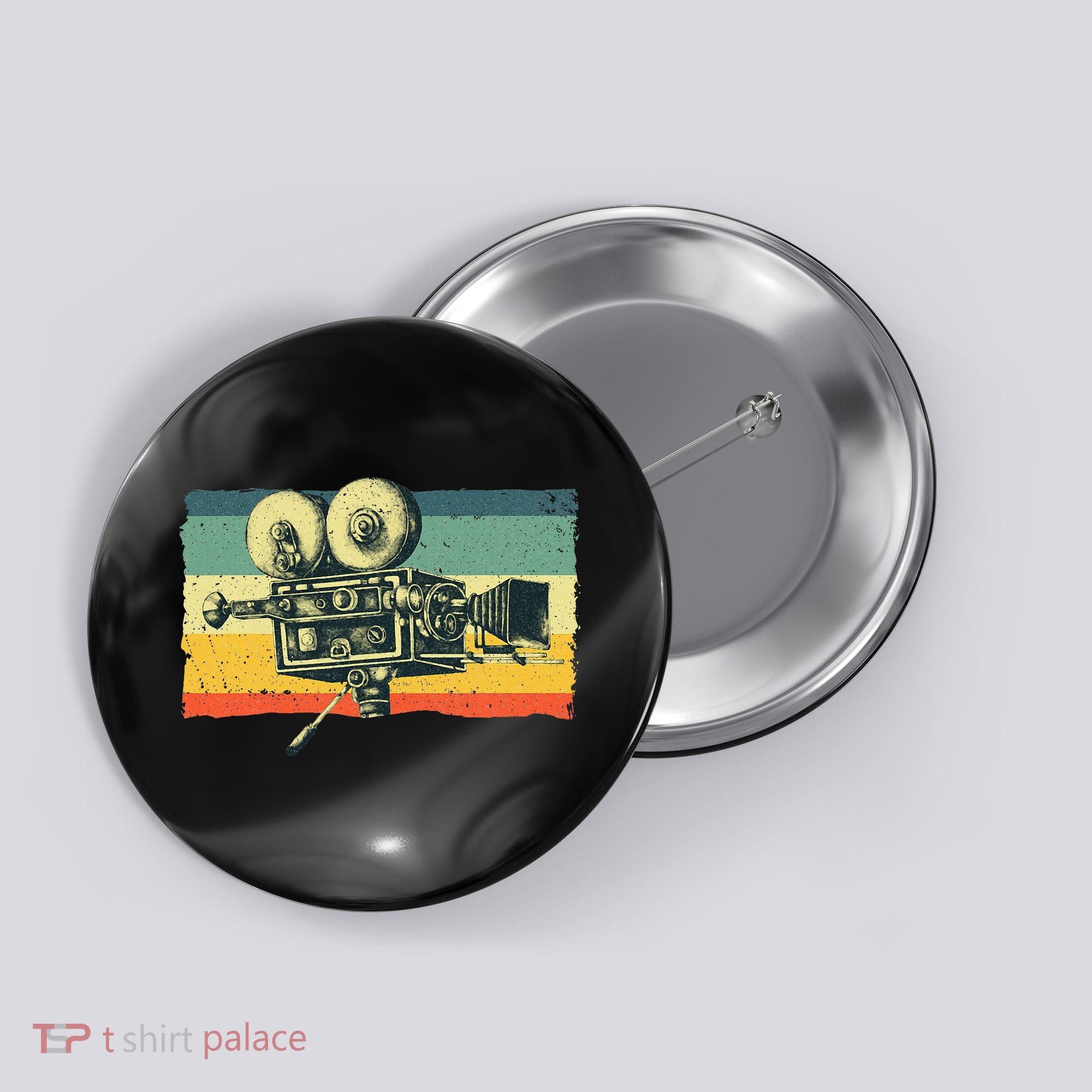 Cool Filmmaker Camera Movie Making Filmmaking Button