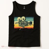 Cool Filmmaker Camera Movie Making Filmmaking Tank Top thumb 2