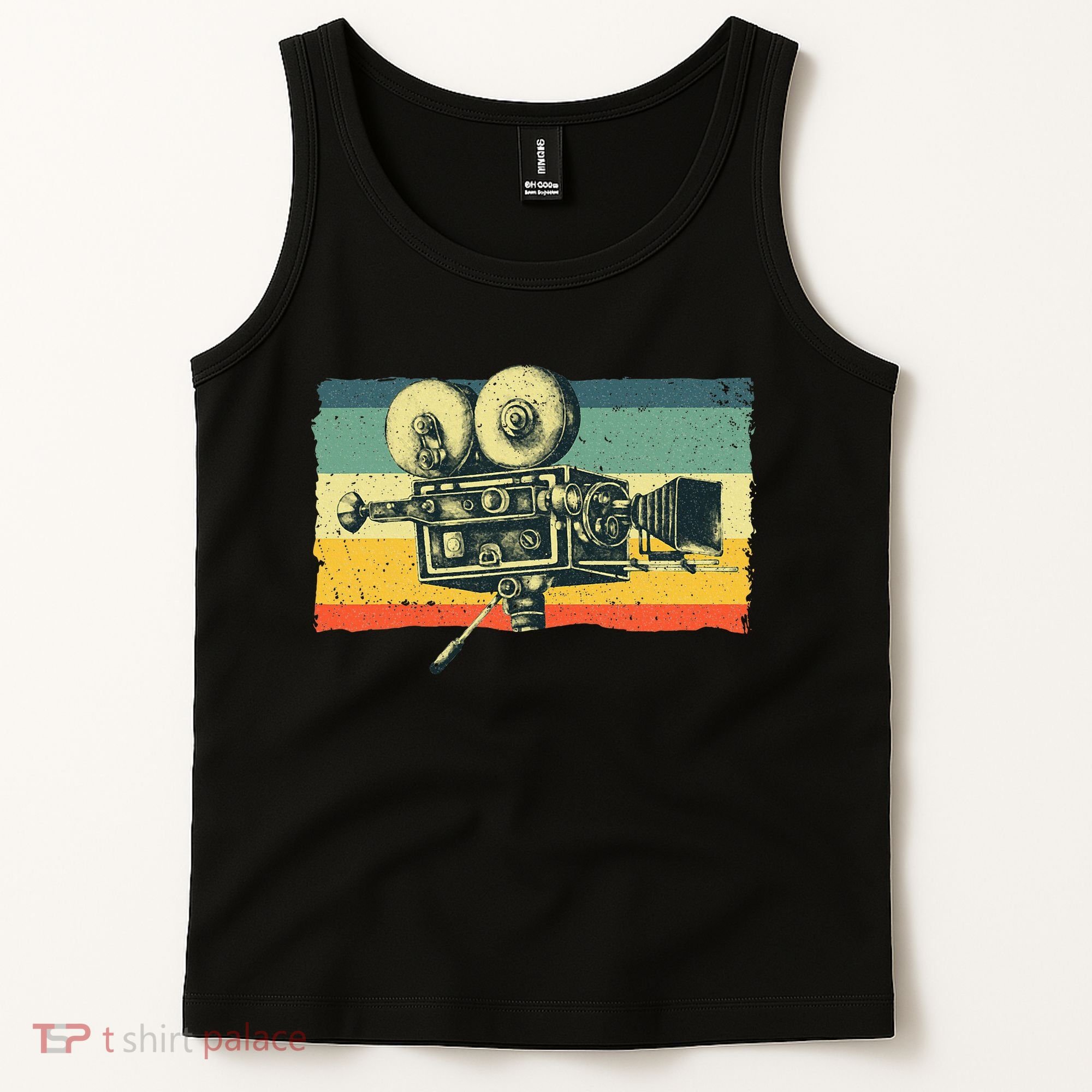Cool Filmmaker Camera Movie Making Filmmaking Tank Top