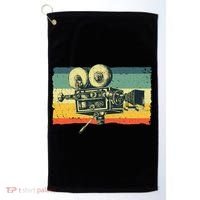 Cool Filmmaker Camera Movie Making Filmmaking Golf Towel thumb 0