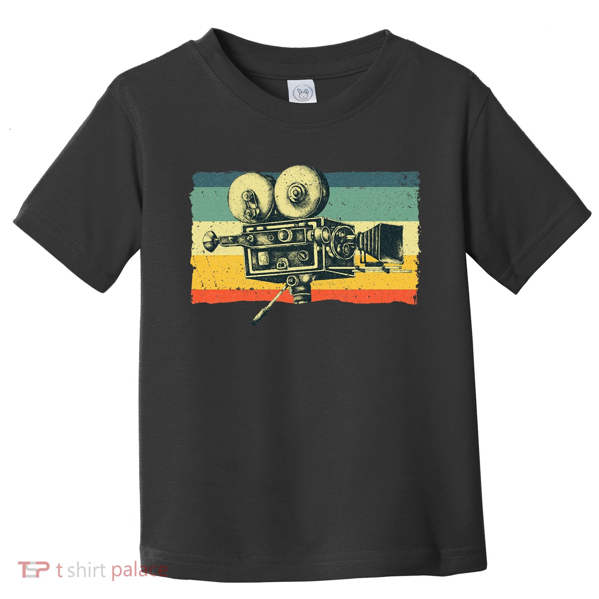 Cool Filmmaker Camera Movie Making Filmmaking Toddler T-Shirt