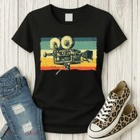 Cool Filmmaker Camera Movie Making Filmmaking Women's T-Shirt thumb 3