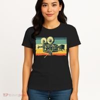 Cool Filmmaker Camera Movie Making Filmmaking Women's T-Shirt thumb 4