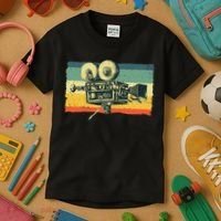 Cool Filmmaker Camera Movie Making Filmmaking Kids T-Shirt thumb 3