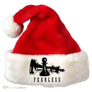 Chess Funny Chess Player Santa Hat