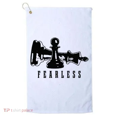 Chess Funny Chess Player Golf Towel