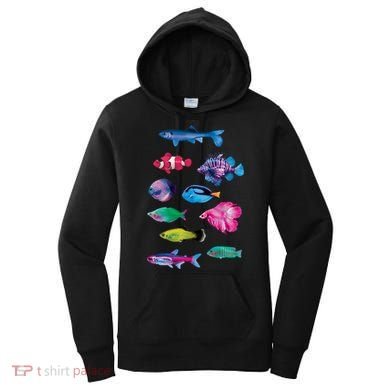 Colorful Fishes Women's Hoodie