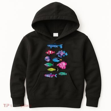 Colorful Fishes Kids Hoodie