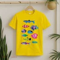 Colorful Fishes T-Shirt thumb 2